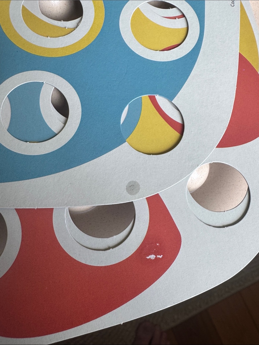 Quercetti Fantacolor Baby mosaic pegboard set designed for young children - Picture 9 of 10